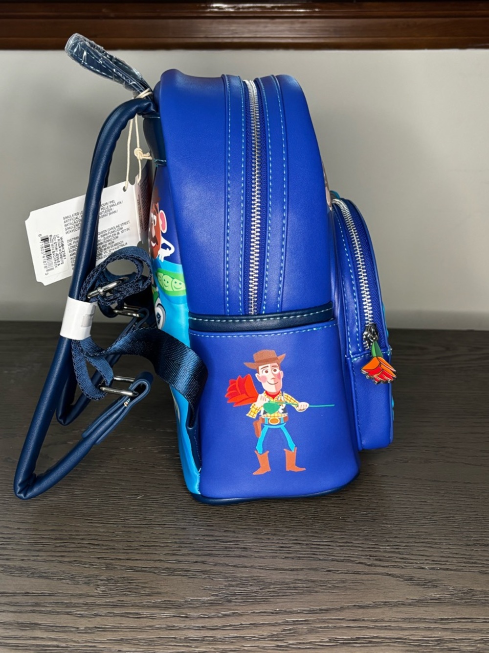 Loungefly Toy Story Buzz & Jessie Mini Backpack NWT Disney Pixar Bag - Picture 2 of 7